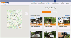 Desktop Screenshot of chaty-a-chalupy.hyperreality.cz
