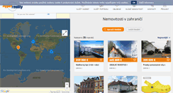 Desktop Screenshot of nemovitosti-v-zahranici.hyperreality.cz