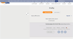 Desktop Screenshot of drazby.hyperreality.sk